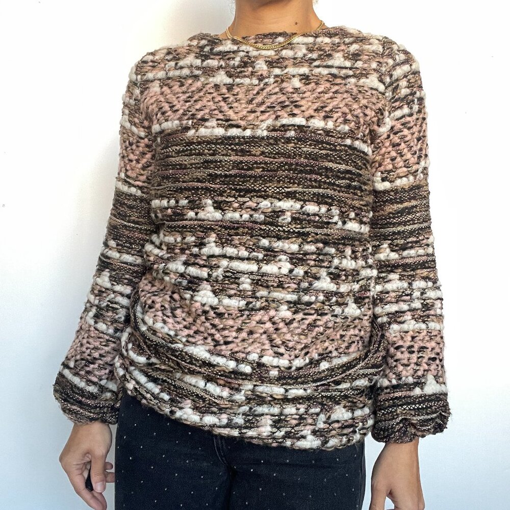 Zara Embellished Knit Sweater